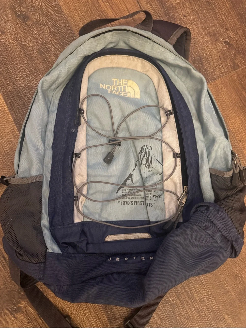 The North Face Jester Backpack - Light Blue & Gray